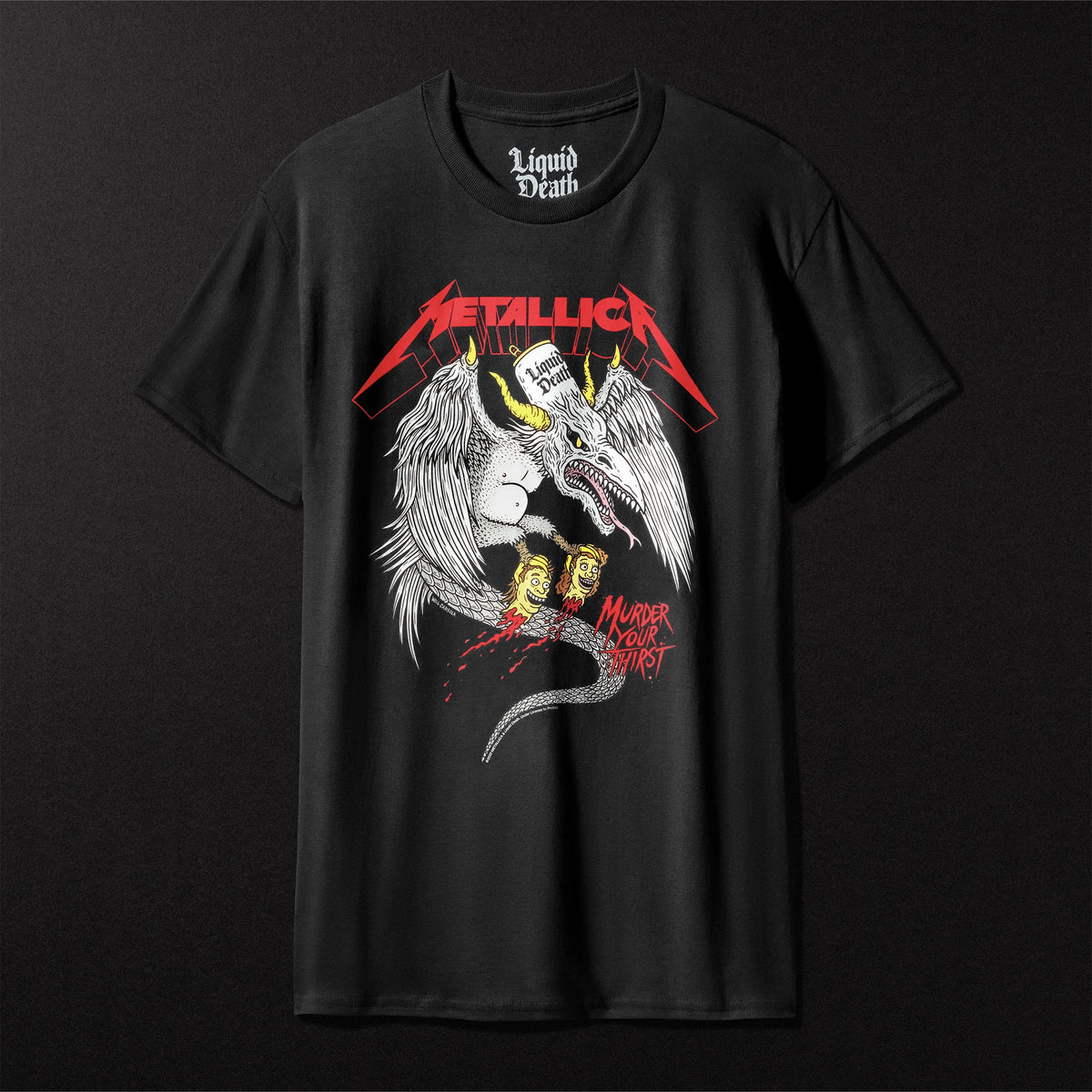 Liquid Death x Metallica Tour Tee