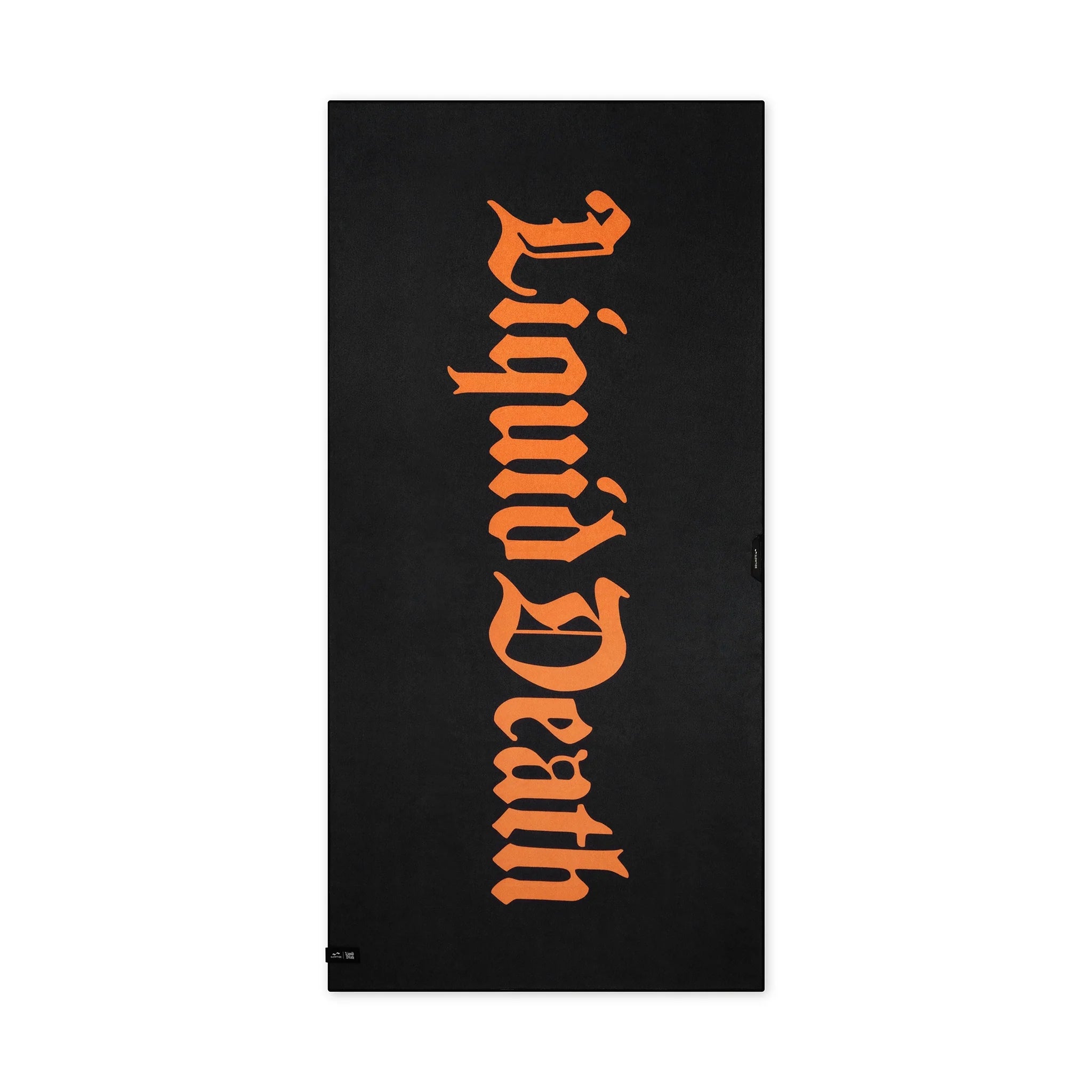 Live Fast Die Dry Towel — back