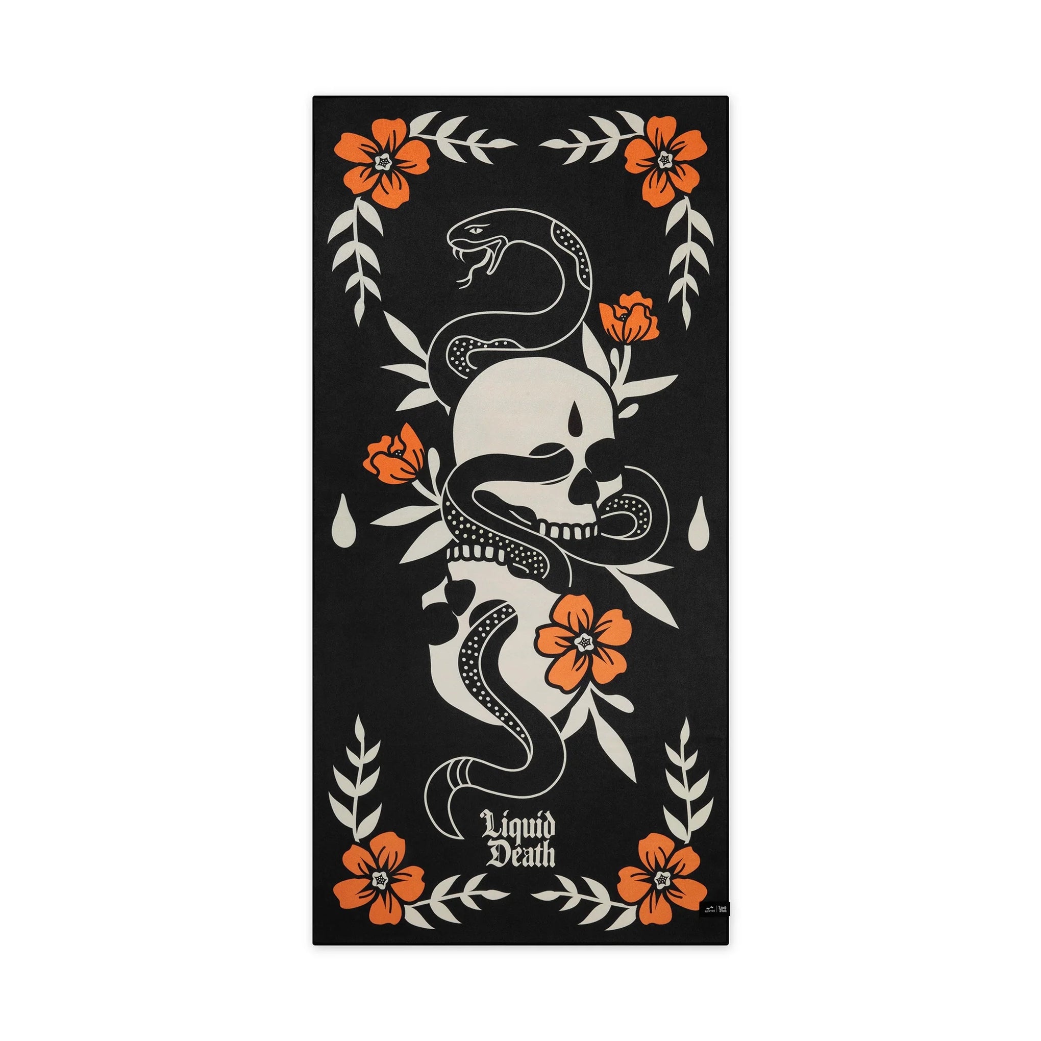 Live Fast Die Dry Towel — front
