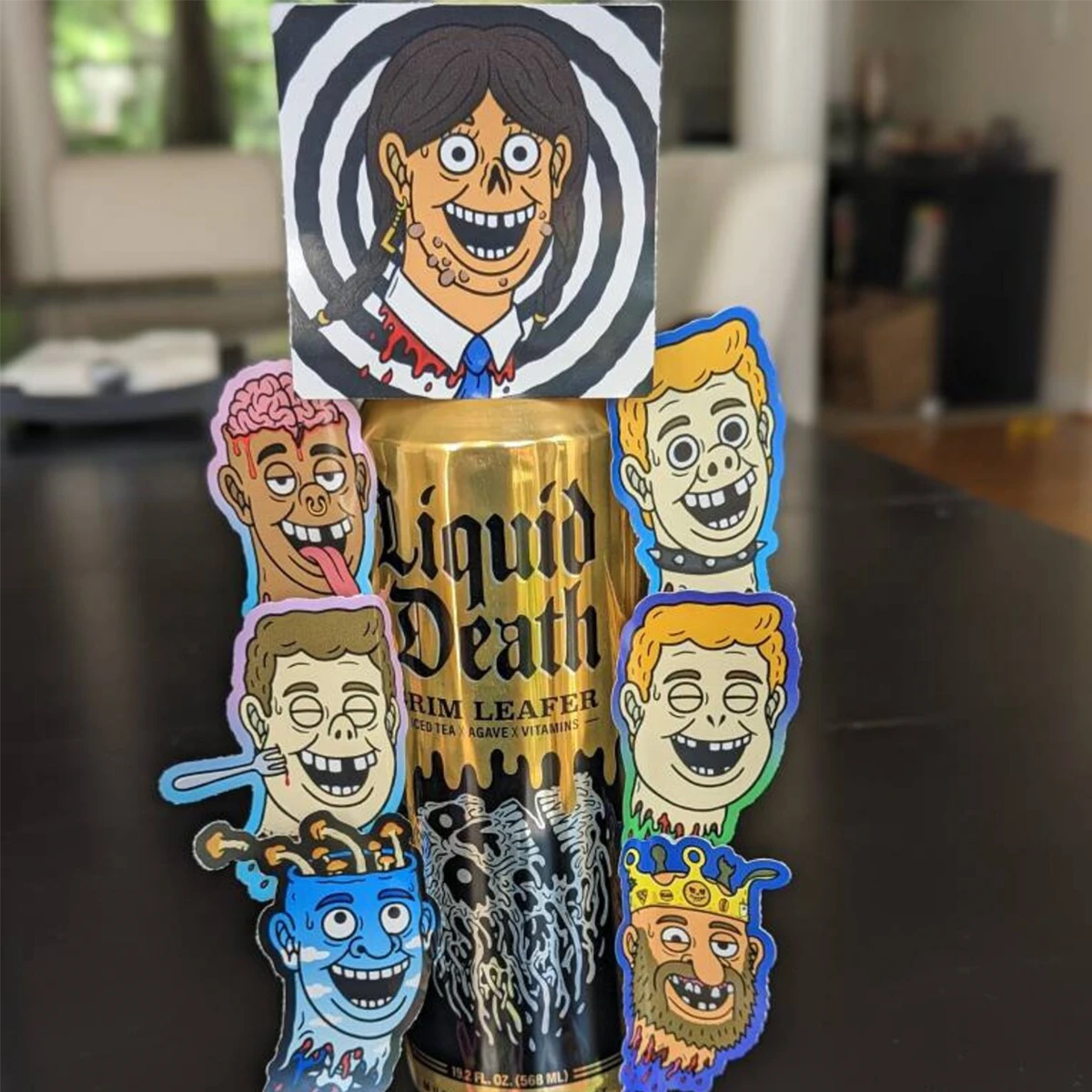 Murder Head Sticker Packs By Agilicious