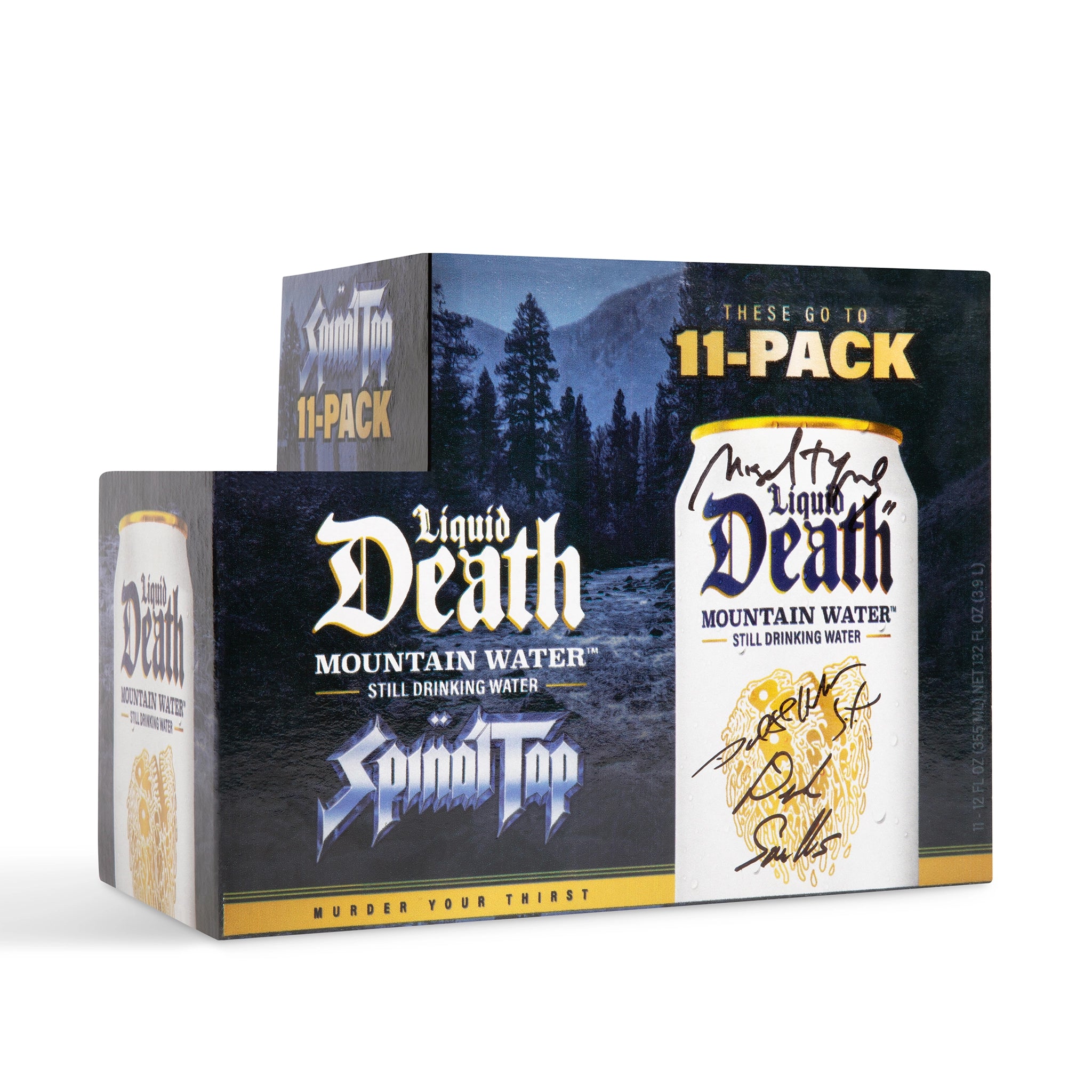 Spinal Tap 11 pack with autographs 