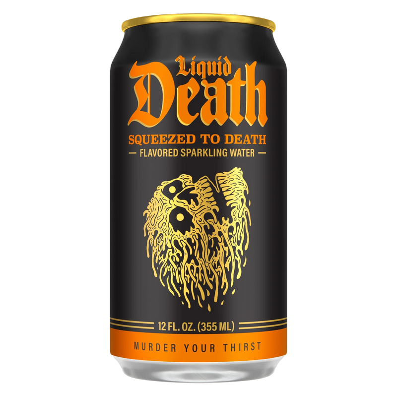Squeezed To Death – Liquid Death Squeezed To Death – Liquid Death