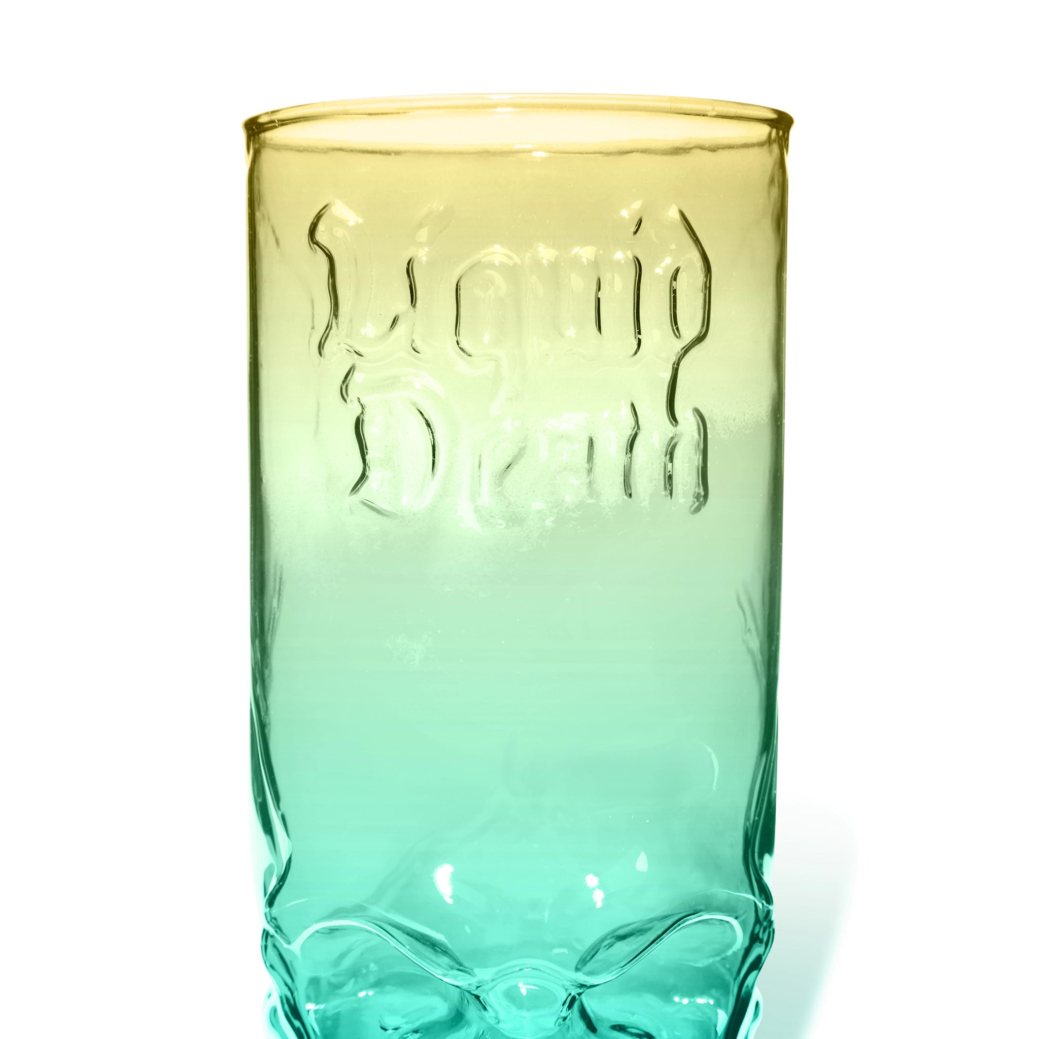 Trophy Skull Glass Tiki Mug