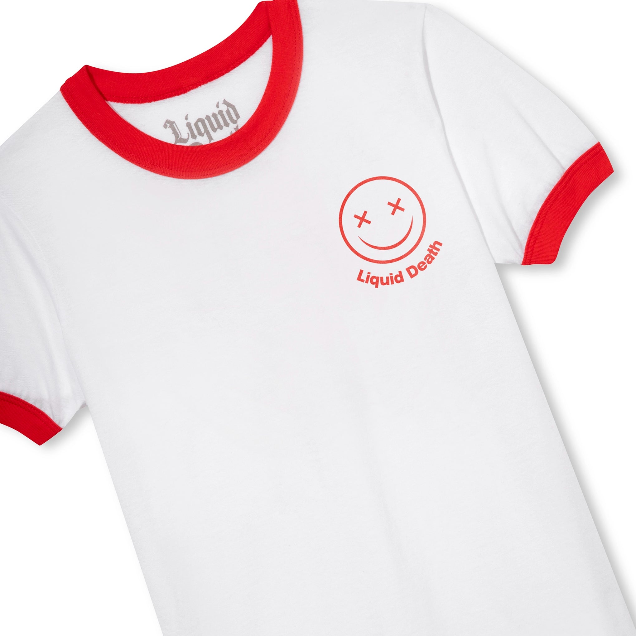 Teenage Shirtbag Ringer (Women's) — front closeup