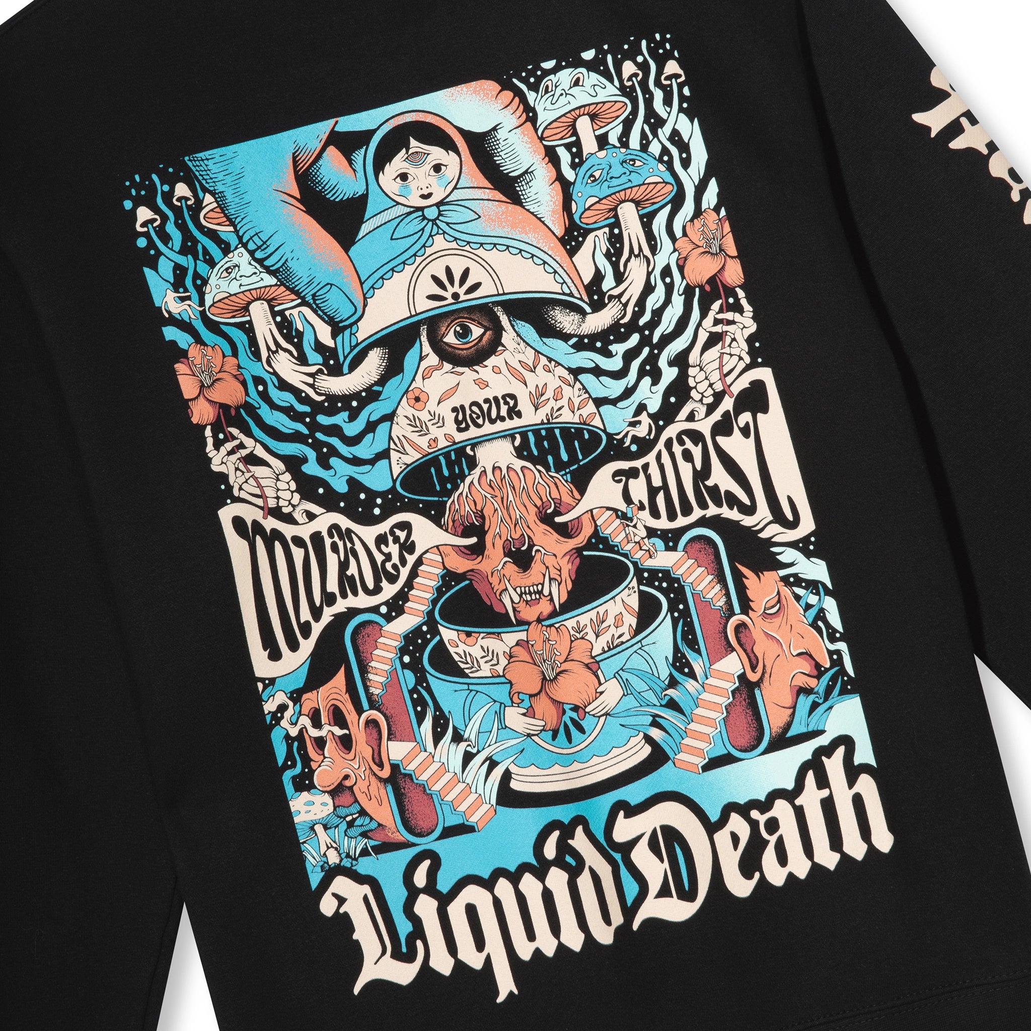 Dose Your Thirst Sweatshirt — back closeup