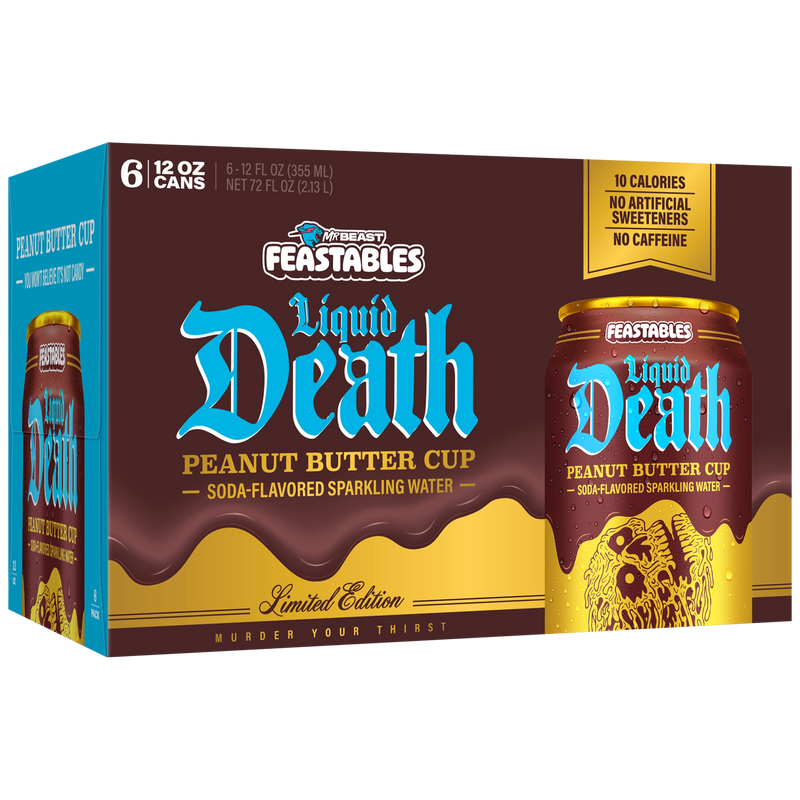 Feastables Peanut Butter Cup — 12oz 6 pack case