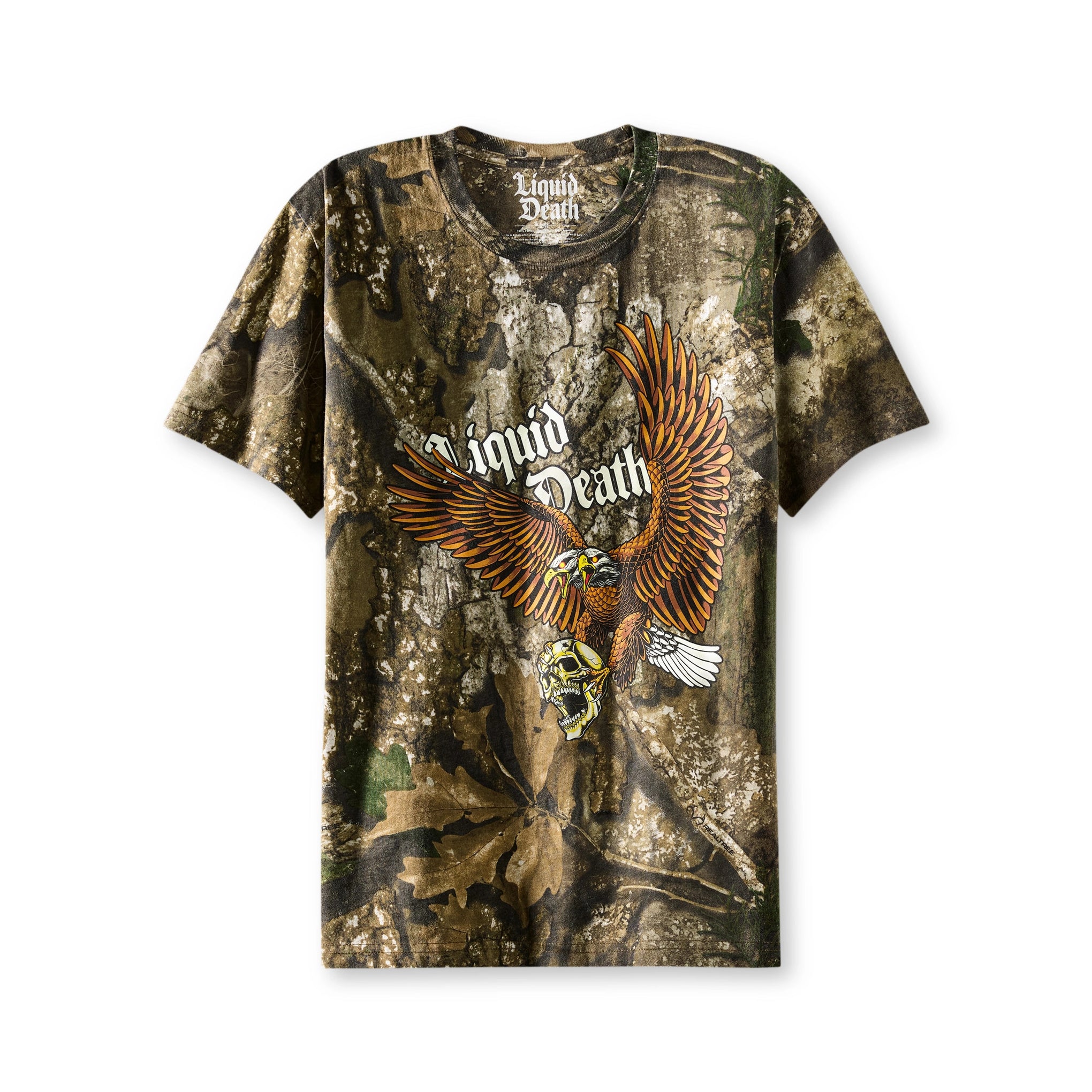 Ride or Die Tee Real Tree Graphic Front