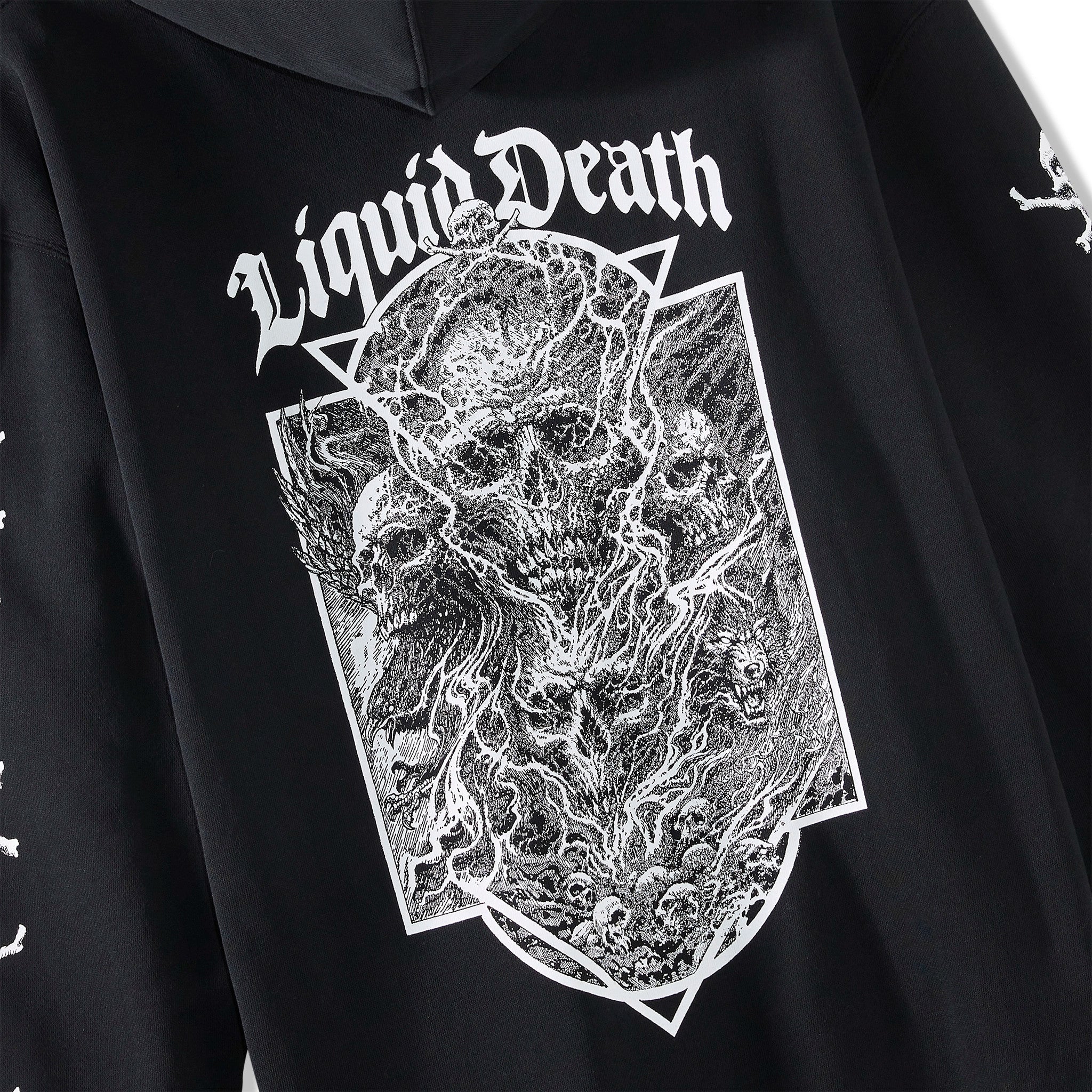 Eternal Death 2 Zip Hoodie Back Detail