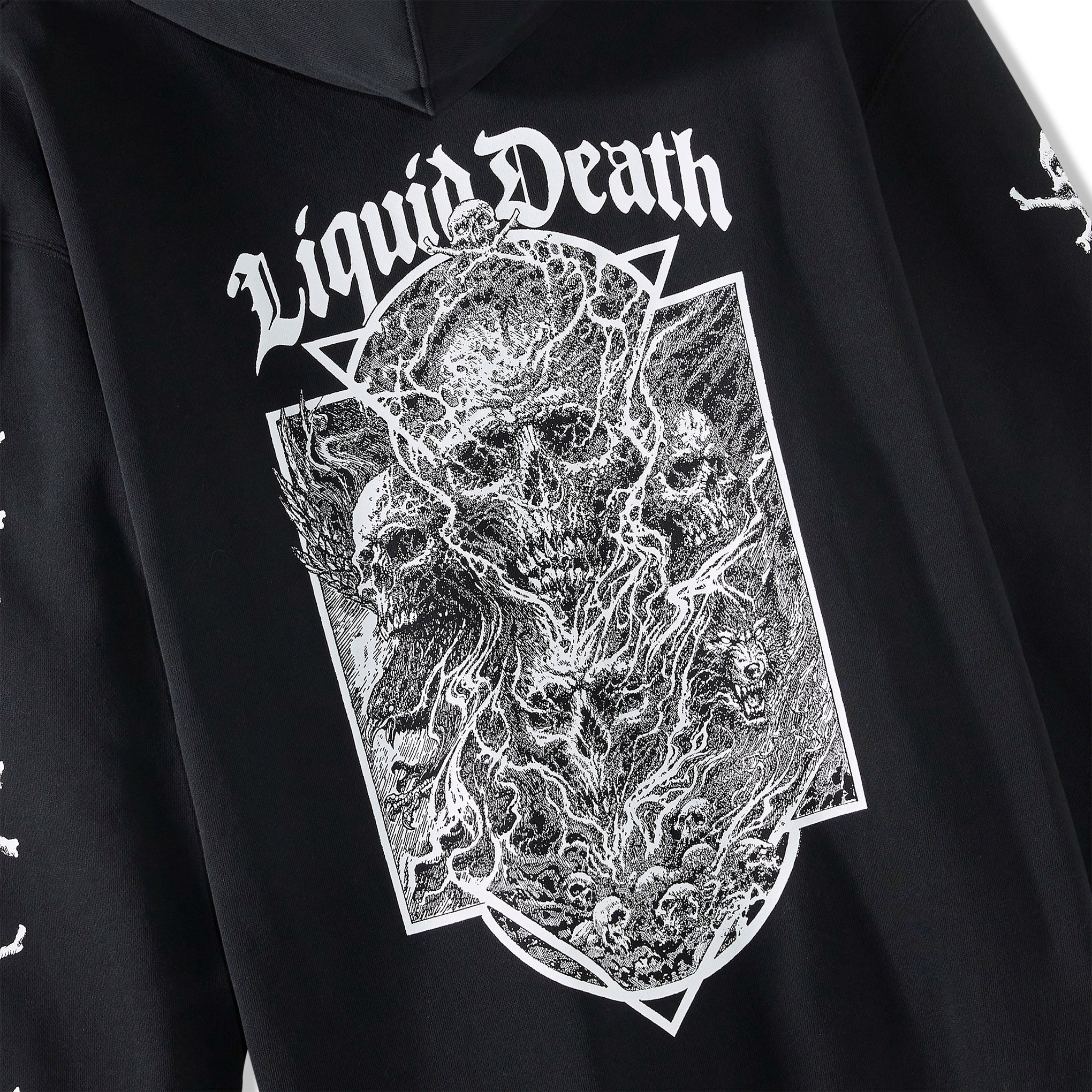 Eternal Death 2 Zip Hoodie Back Detail
