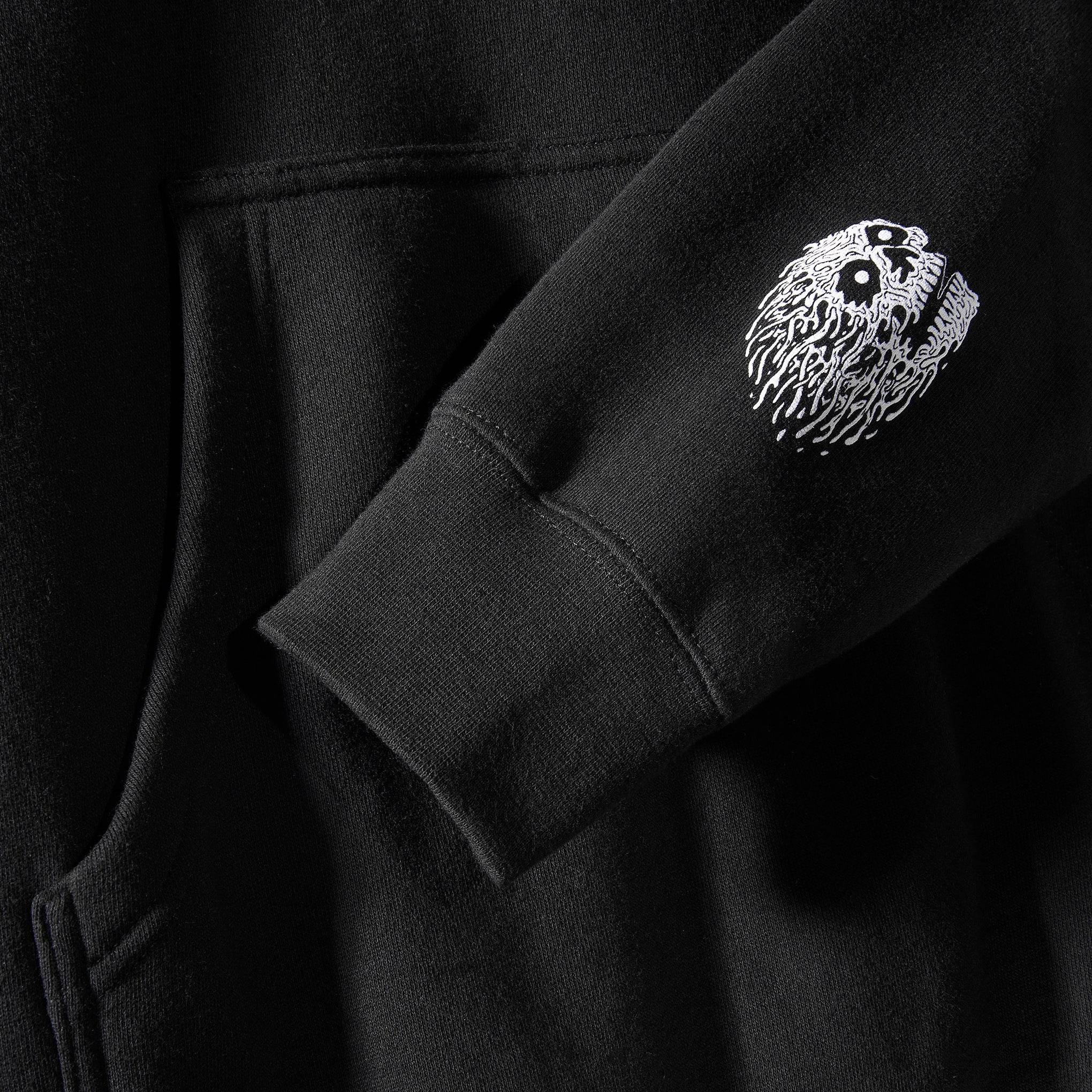 Death Sport Hoodie Sleeve Detail
