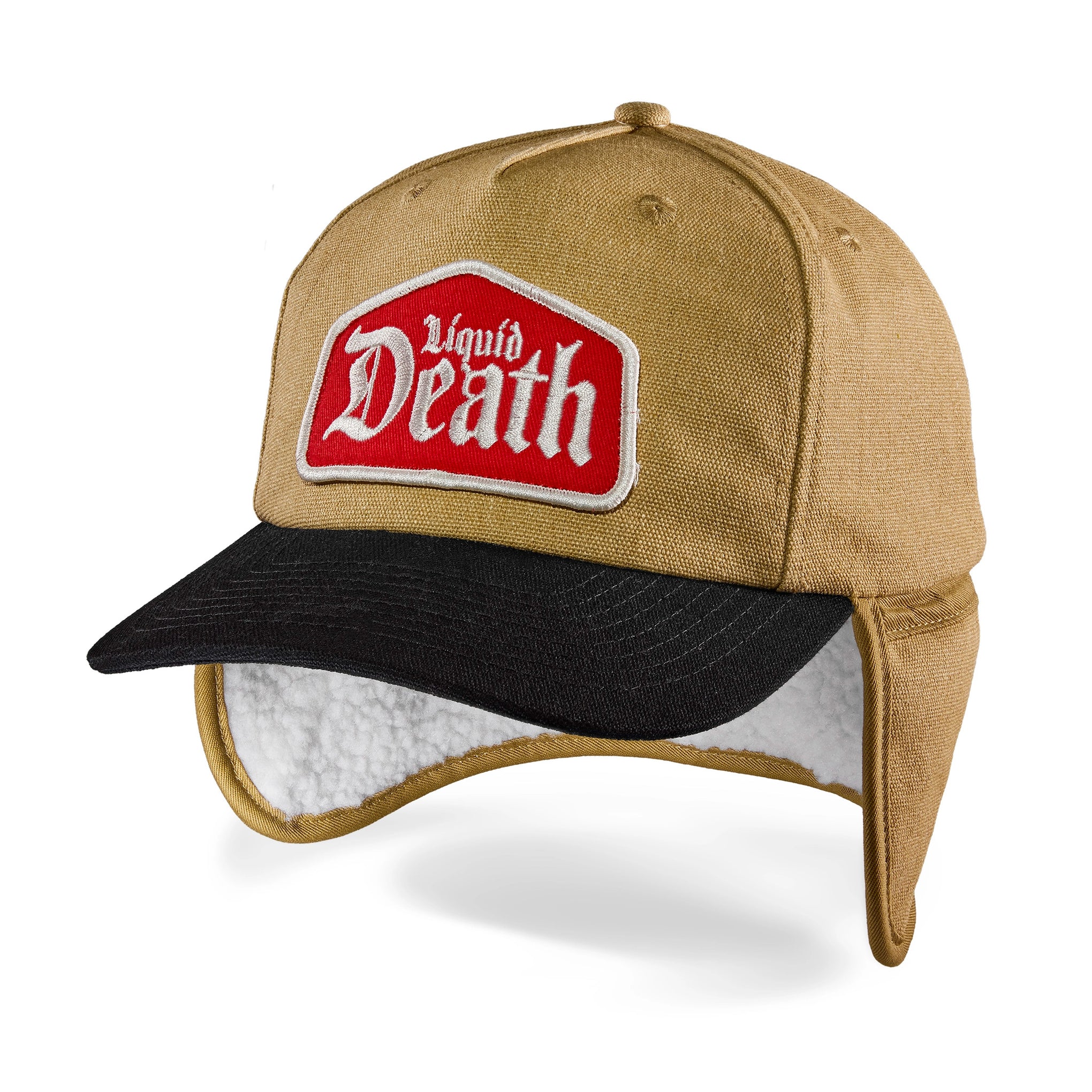 Brain Trapper Hat Front Flap Down