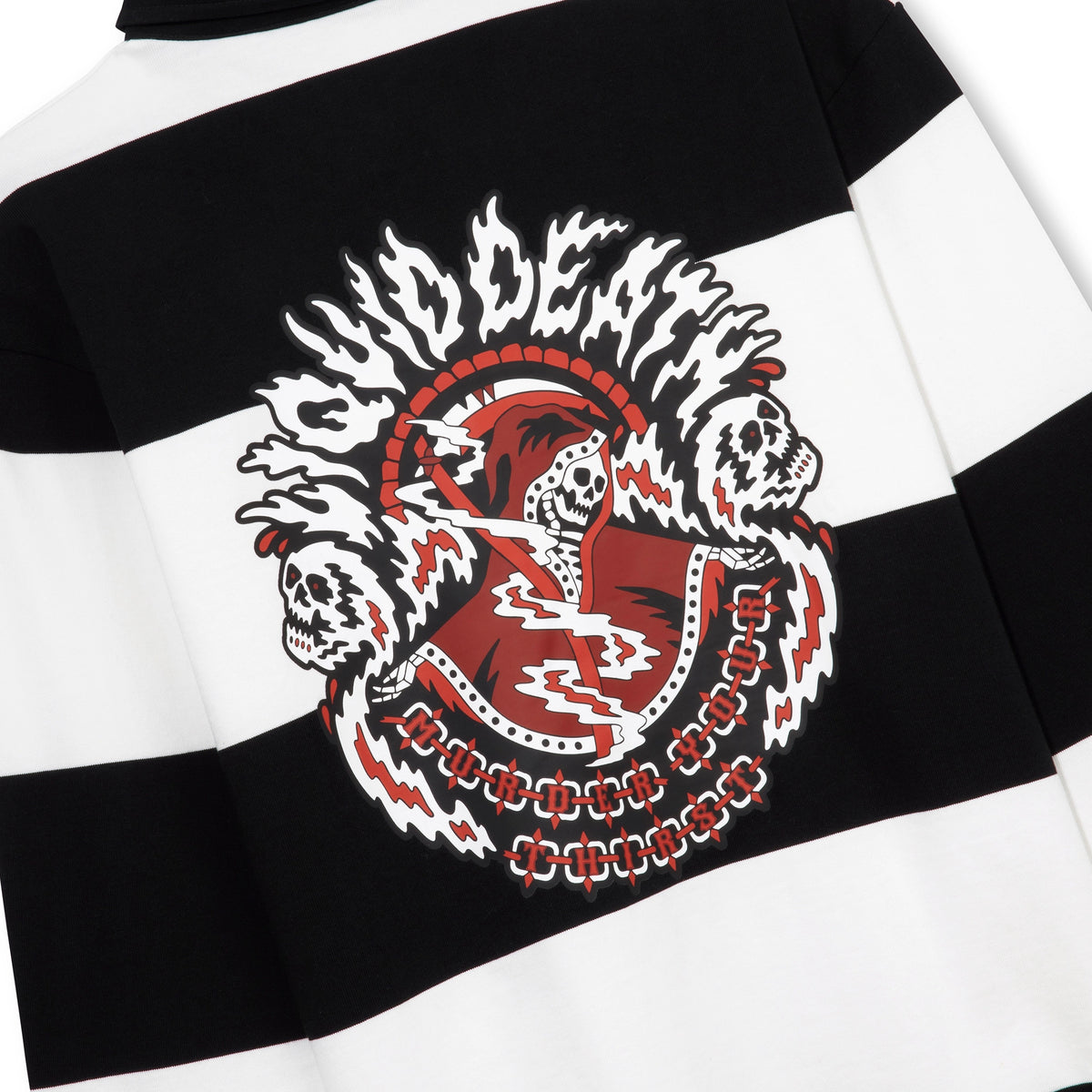 Skull Punter Rugby Shirt – Liquid Death