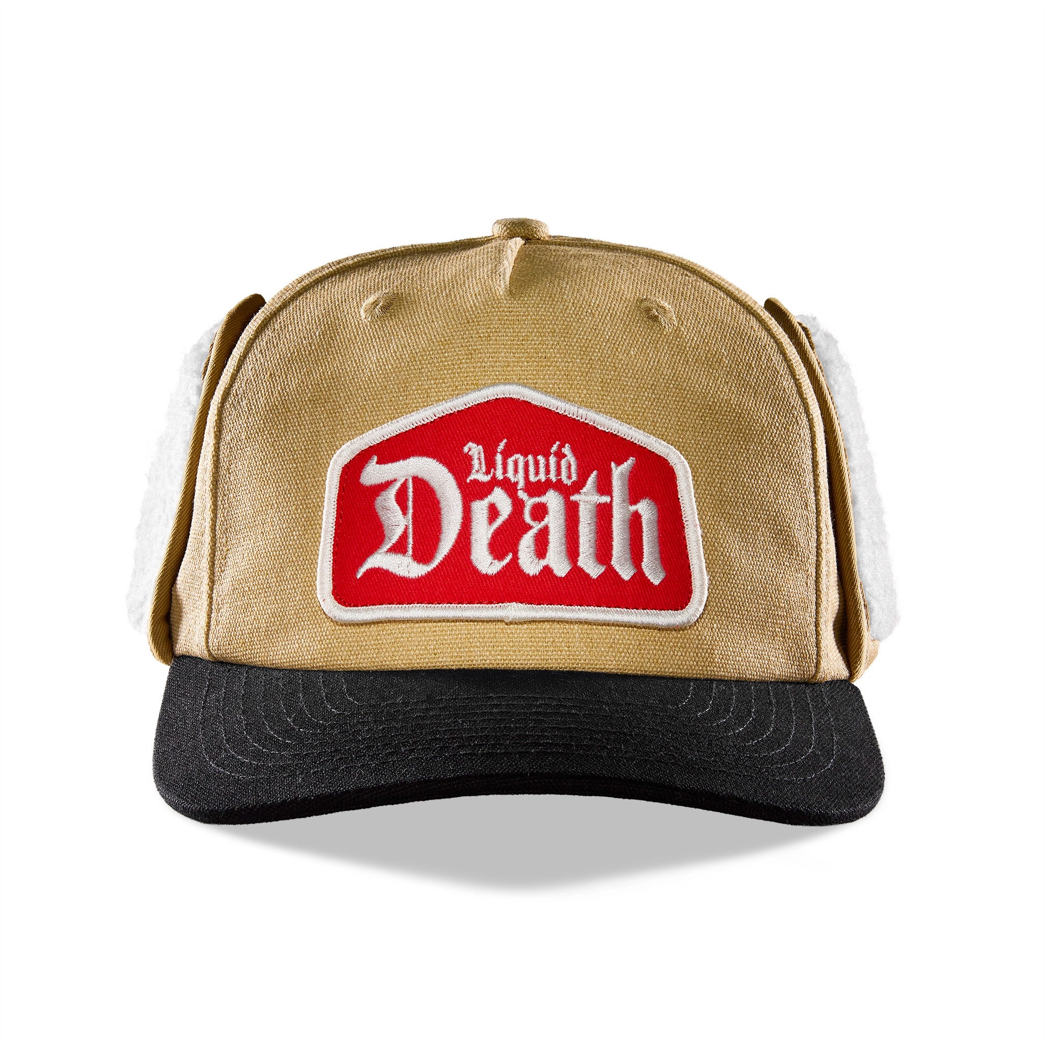 Brain Trapper Hat Front Flap Up