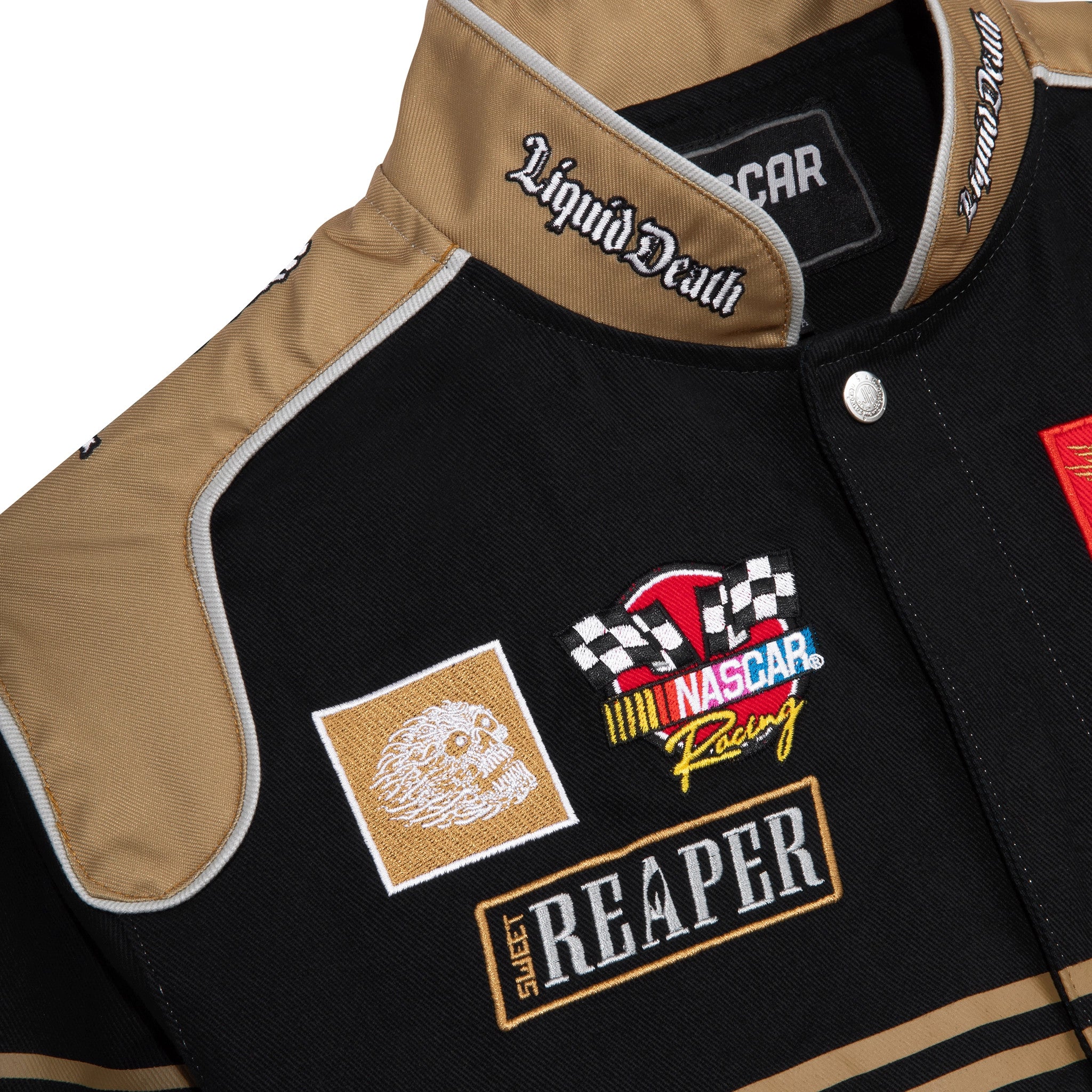 Death Driver Jacket Front Close Up