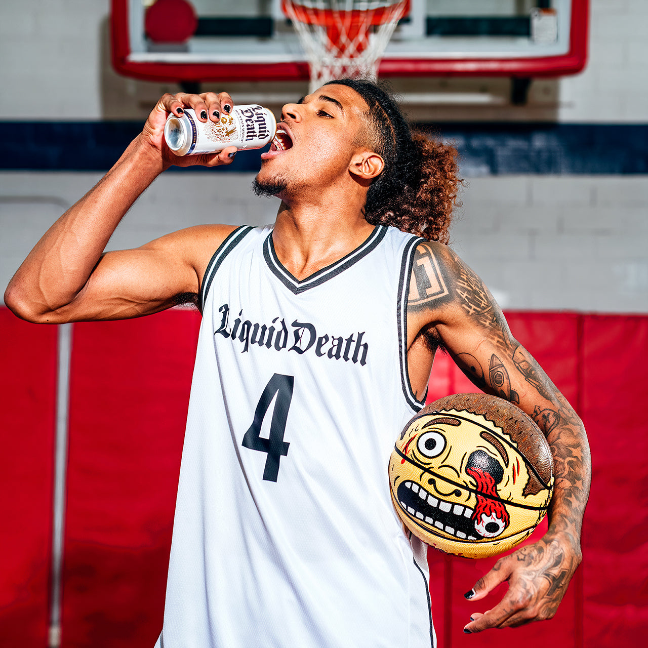 Jalen Green x Liquid Death Hoop Head