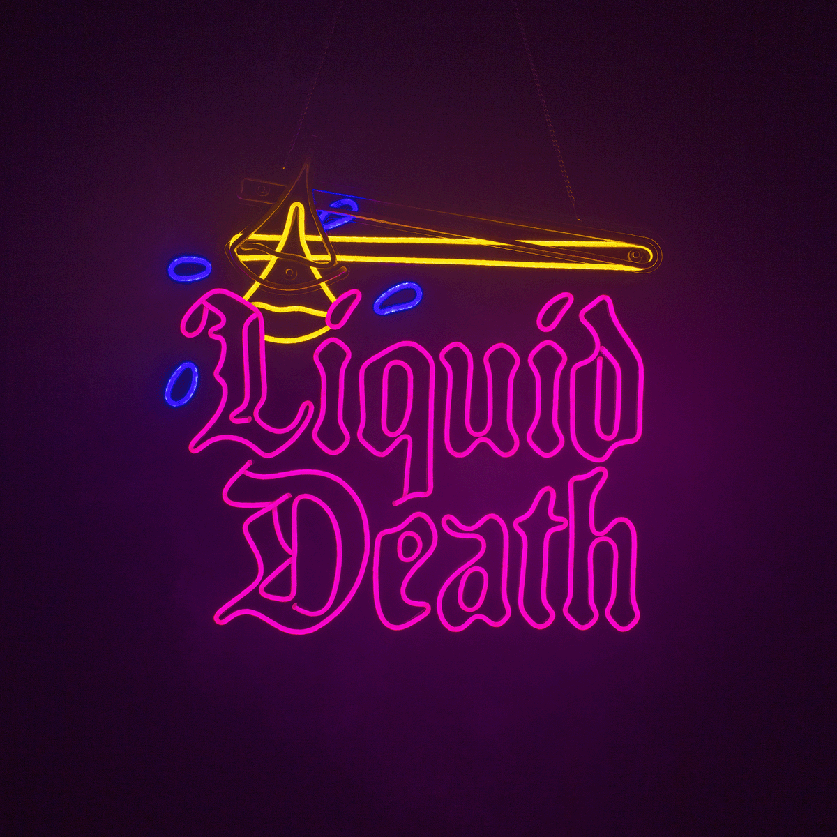 Drip Club LED Neon Sign – Liquid Death